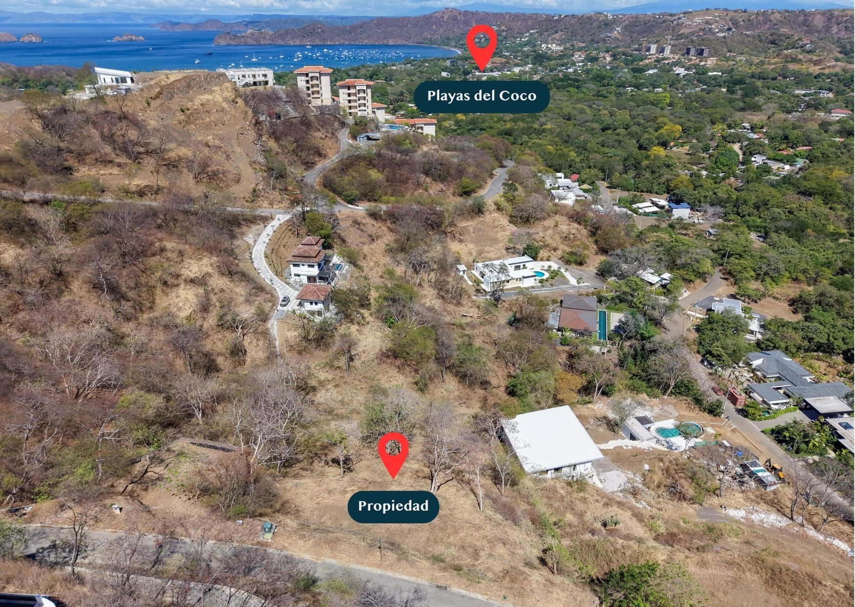 Lot in Coco Bay ready to build with infrastructure and services