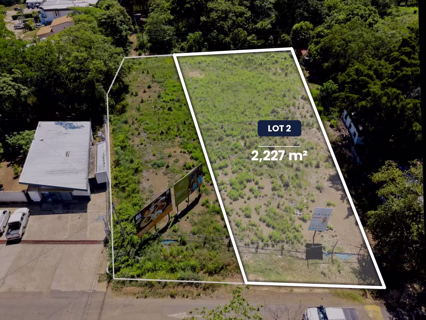 Large Investment Lot with 6 Water Availability Letters – 2,227 m² Near Playas del Coco